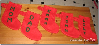 family stockings