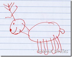 Rudolph the red-nosed reindeer by Emma