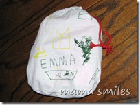 decorated bag