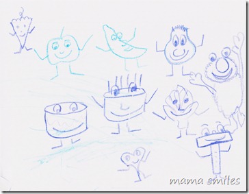 Drawing lesson: Mike's pictures