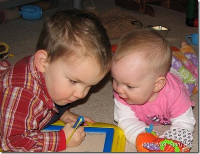 admiring big brother