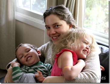 holding johnny and emma