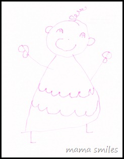 Emma as a baby