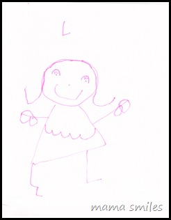 Lily drawn by Emma