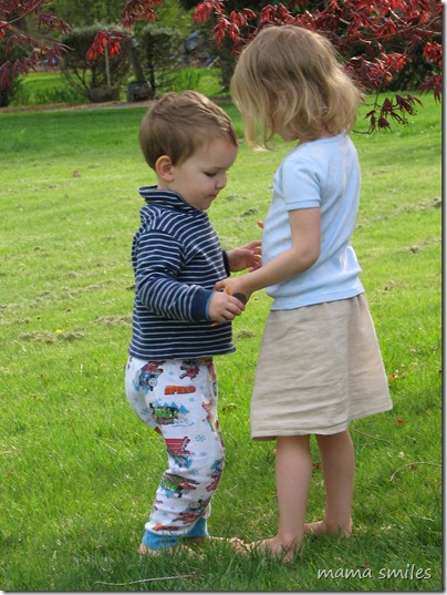 dancing together