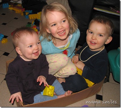 three happy kids =)