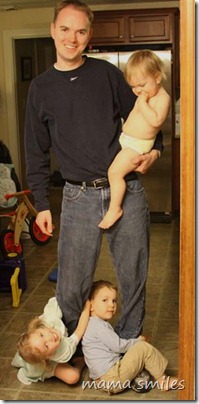 Mike and the kids