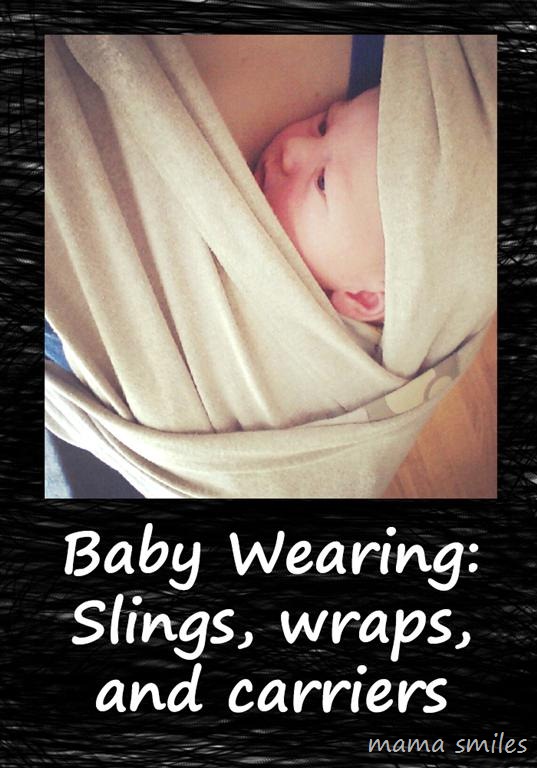 babywearing - baby slings, baby wraps, and baby carriers explained