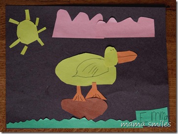 craft book inspired collage