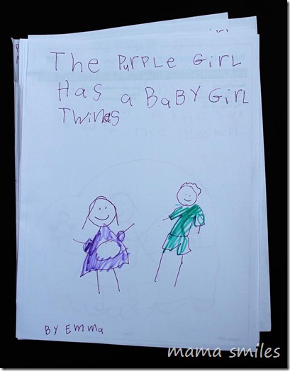 The Purple Girl Has Baby Girl Twins