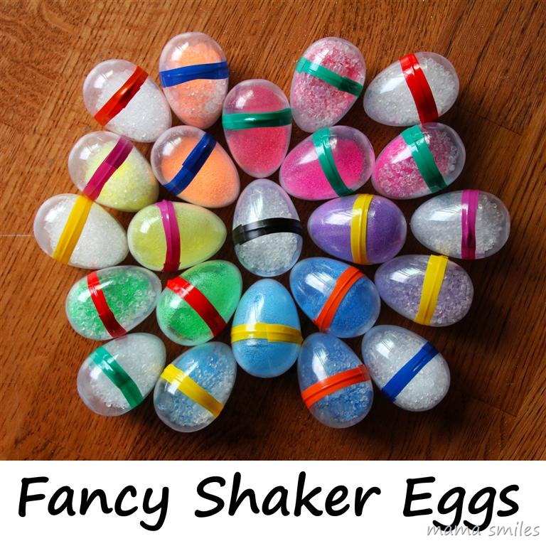 Fancy DIY egg shakers