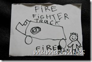 Page 5: Fire fighter truck, fire man 