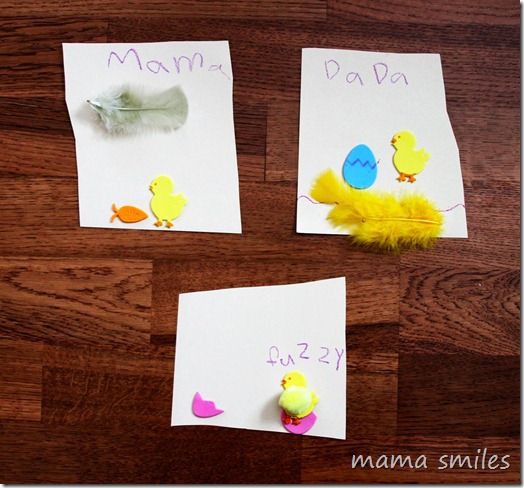 easter cards for kids