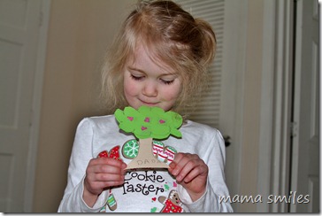 Emma's tree for her dada