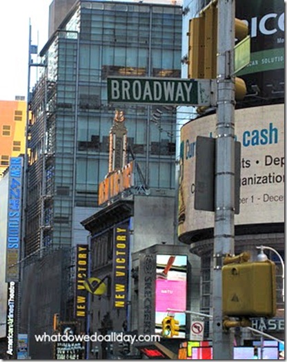 NYC broadway