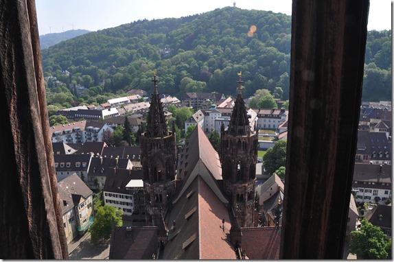 Freiburger cathedral spires