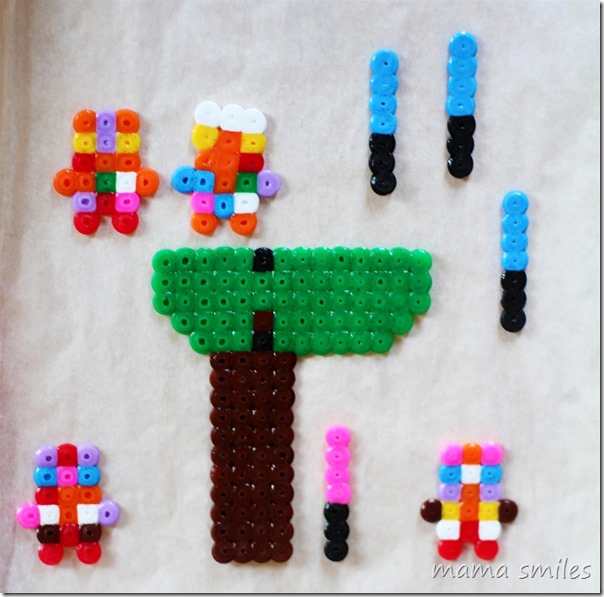 Gifts kids can make perler bead play sets
