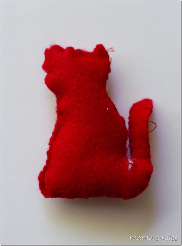 cat stuffie for kids to sew