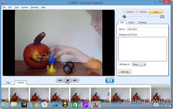 Animate It! Express stop motion animation software is super easy to use!