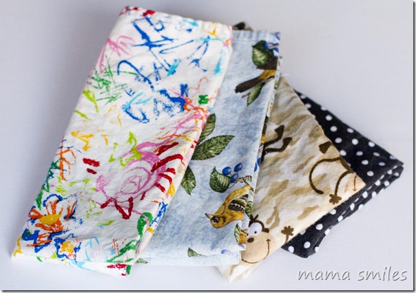 Easy DIY custom cloth napkins tutorial