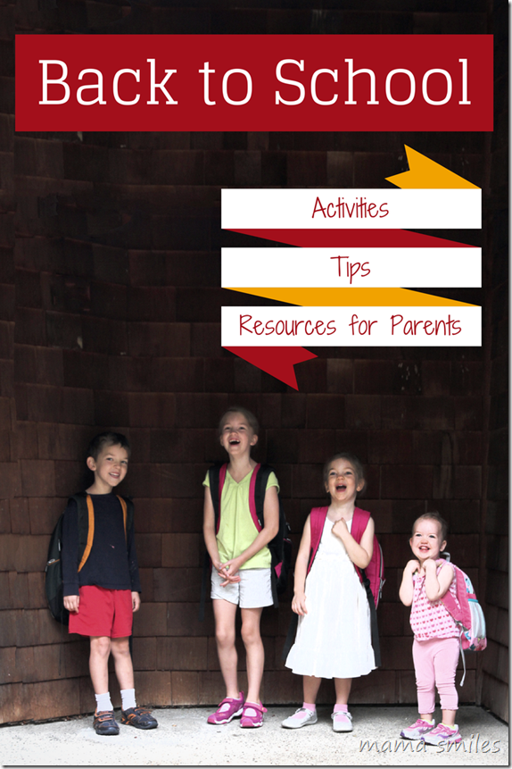 Back to school activities tips and resources for parents
