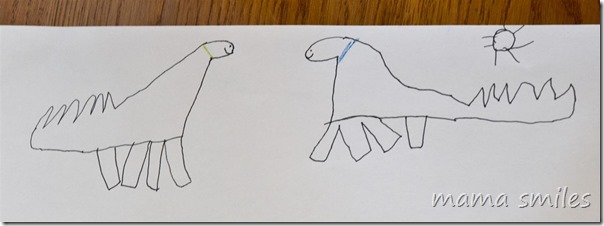 Art is a wonderful window into your child's world!