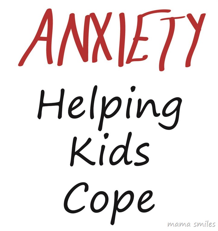 Tips for helping kids cope with anxiety - simple things you can do to help a worried child.