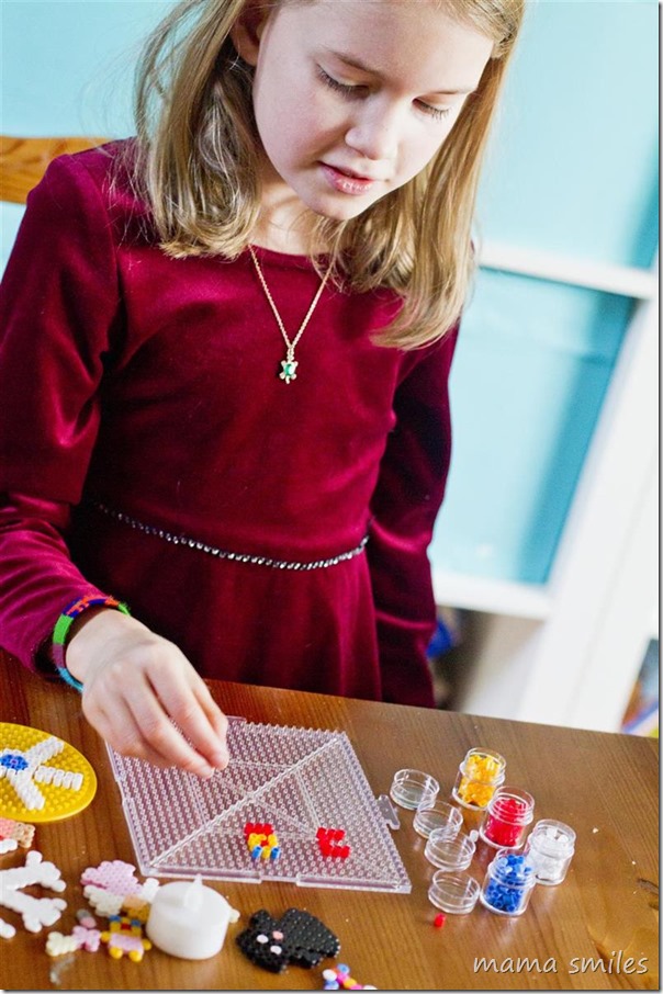 Kids' activities: getting creative with Perler beads
