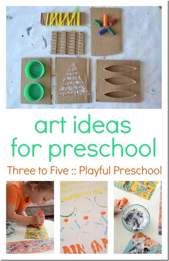 playful preschool learning ideas - art, math, science, and more! 