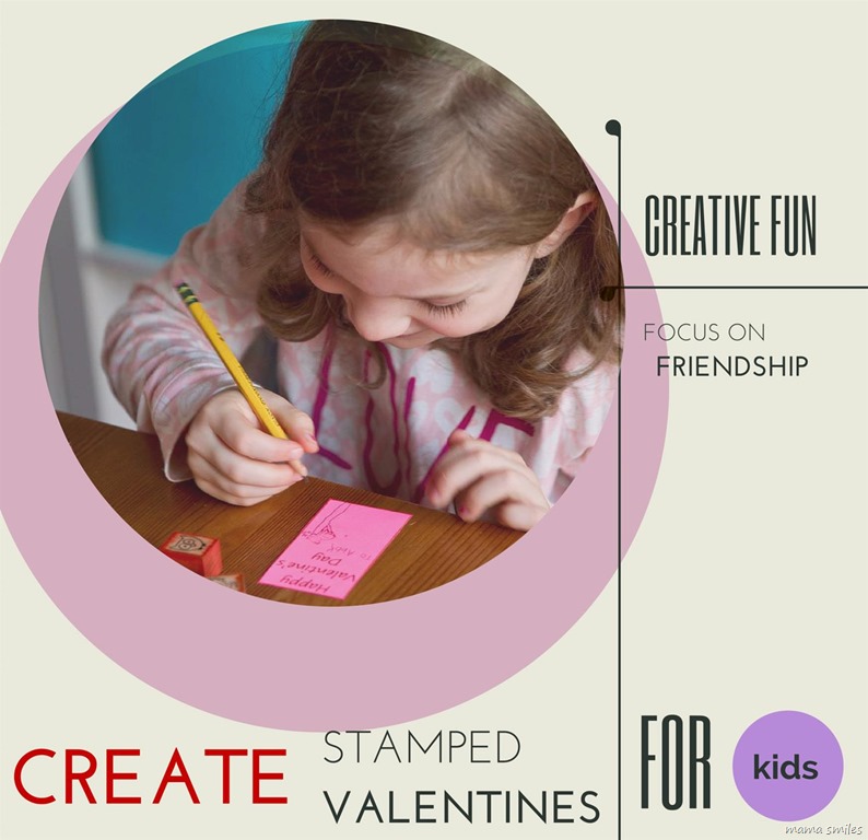 easy stamped valentines for kids to make for friends