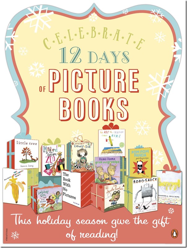 12 Days of picture books! Some great picture books to read with elementary school aged children.