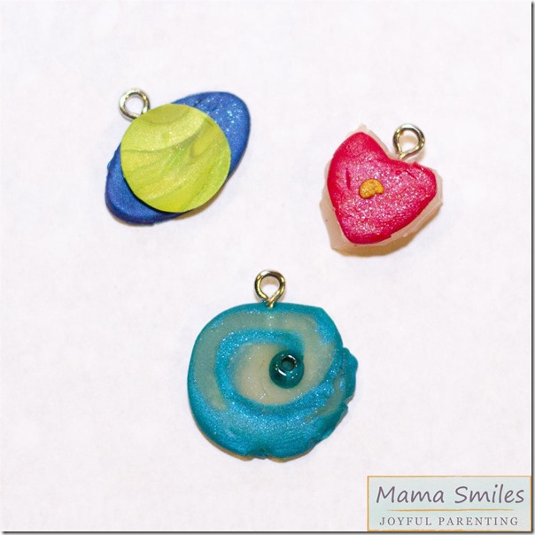 Tweens love making these Sculpey clay charms!