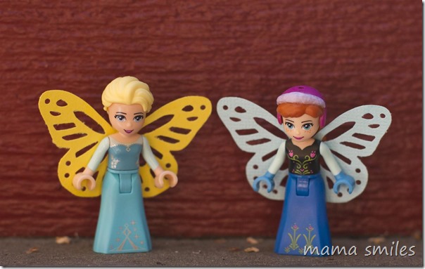 Wow your kids by turning their LEGO minifigures into fairies!
