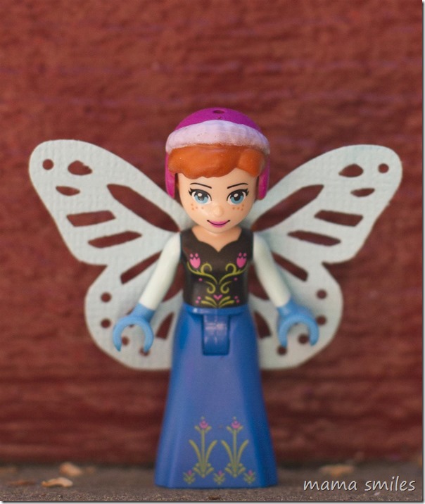 Turn your LEGO Anna minifigure - or any LEGO minifigure - into a fairy!