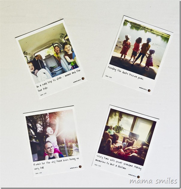 Decorating our home with memories using the new HP Social Media Snapshots sticky-backed photo sheets