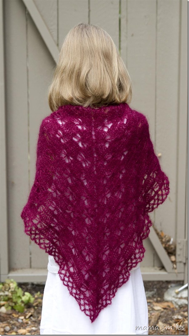 Crochet prayer shawl patterns: Butterfly shawl