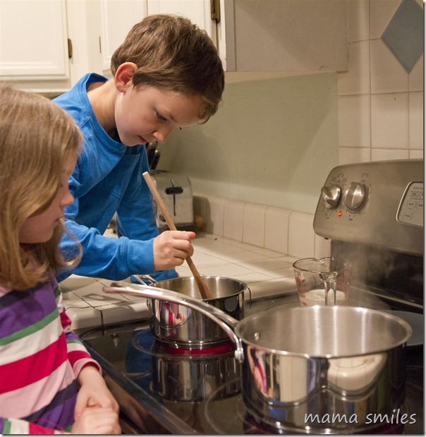 Cooking and baking are wonderful rainy day activities for kids! 