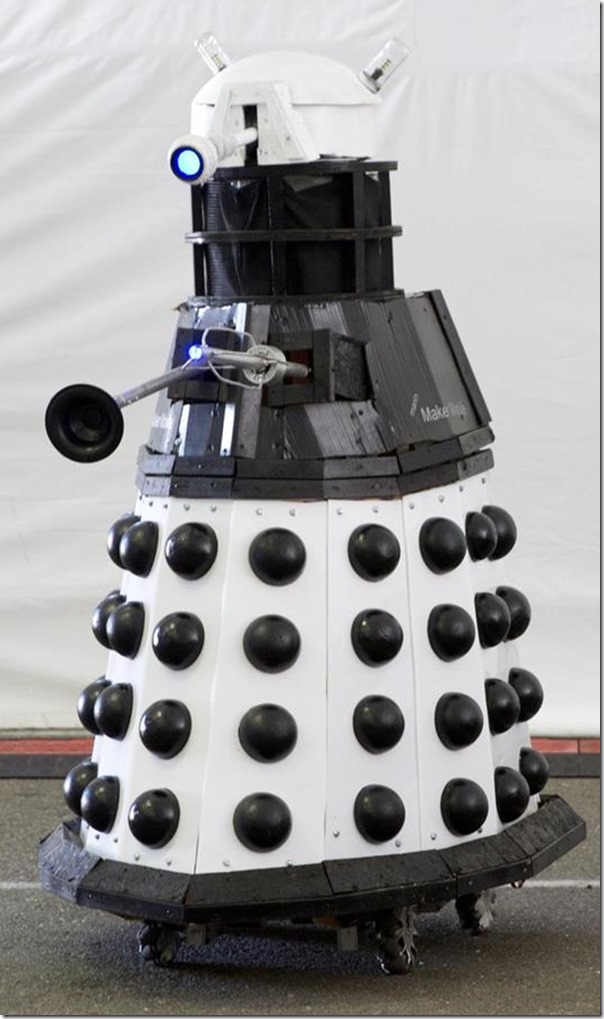 Dalek from Dr. Who  and other highlights of Maker Faire 2015