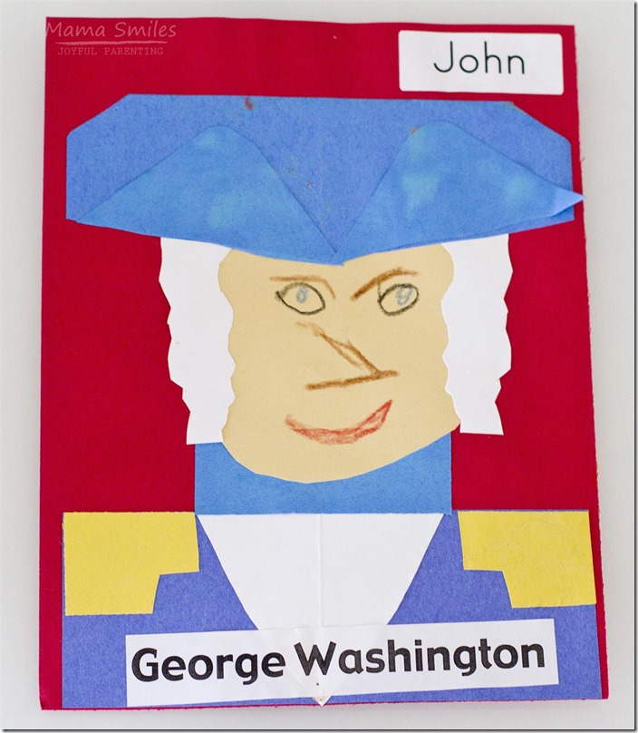 President's Day book and craft. Favorite picture books about George Washington, Abraham Lincoln, and the job of being president for kids to read. Also a fun craft to make.