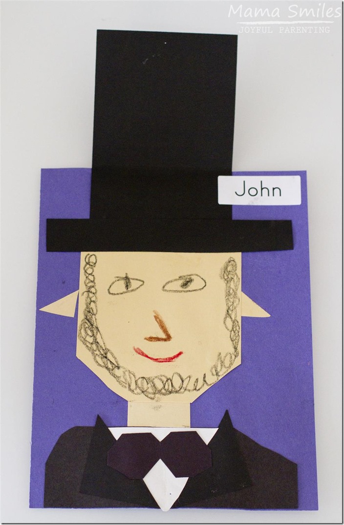 President's Day book and craft. Favorite picture books about Abraham Lincoln, George Washington, and the job of being president for kids to read. 