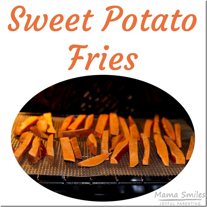 Healthy DIY sweet potato fries - healthy snacks don't get much easier than this!
