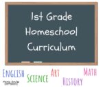 1st grade secular homeschool curriculum recommendations.