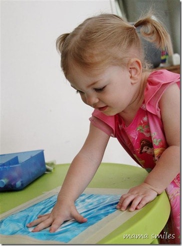 mess-free art for kids