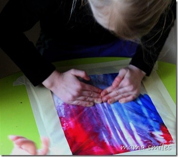 no mess color mixing art