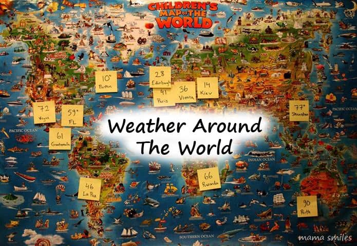 weather around the world