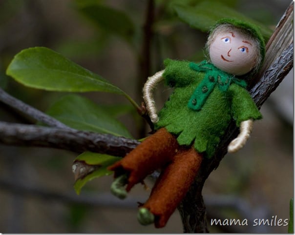 DIY Peter Pan doll - fully poseable