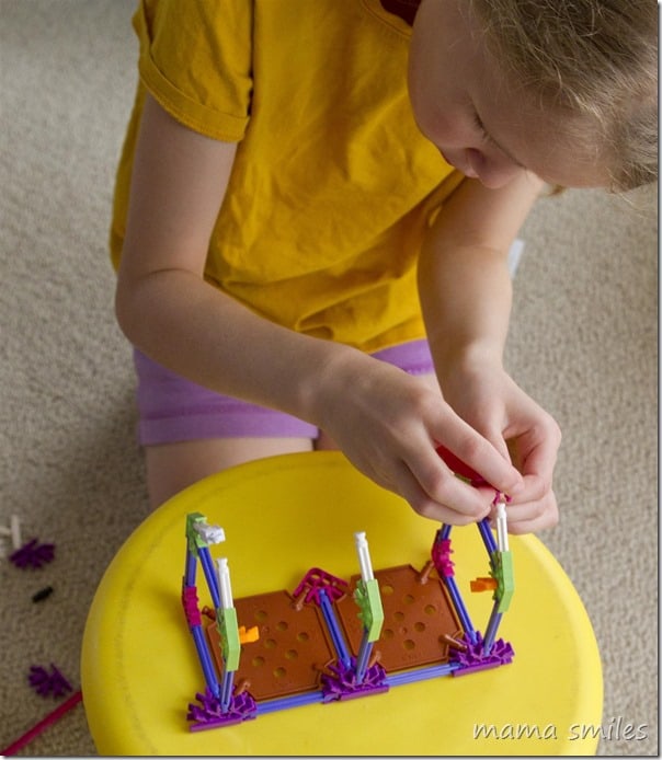 Reviewing the new K'NEX Might Makers STEM toy line for girls.