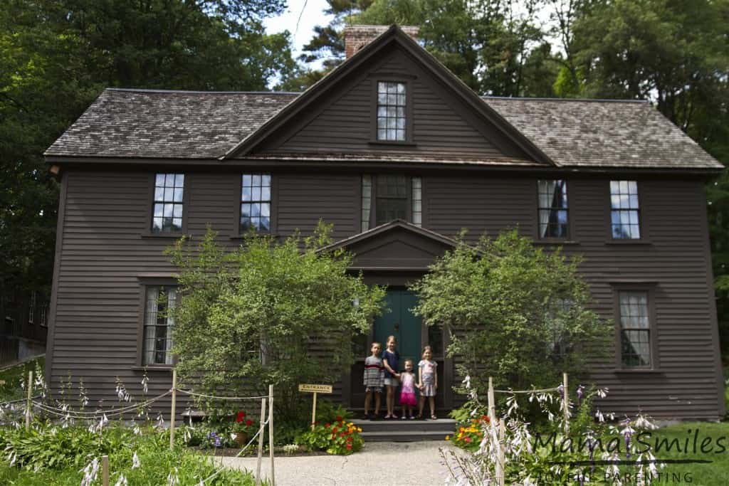 Visiting Louisa May Alcott's Orchard House in Concord, Massachusetts and the importance of taking kids to visit living history sites.