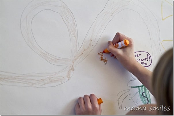 Using BIG Paper to Unleash Creativity in children