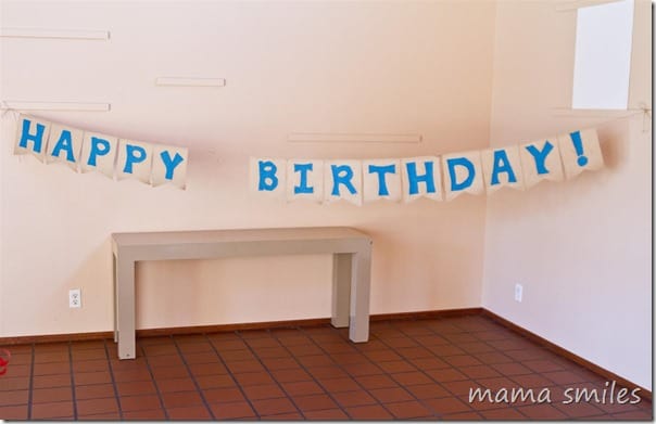 burlap birthday banner tutorial